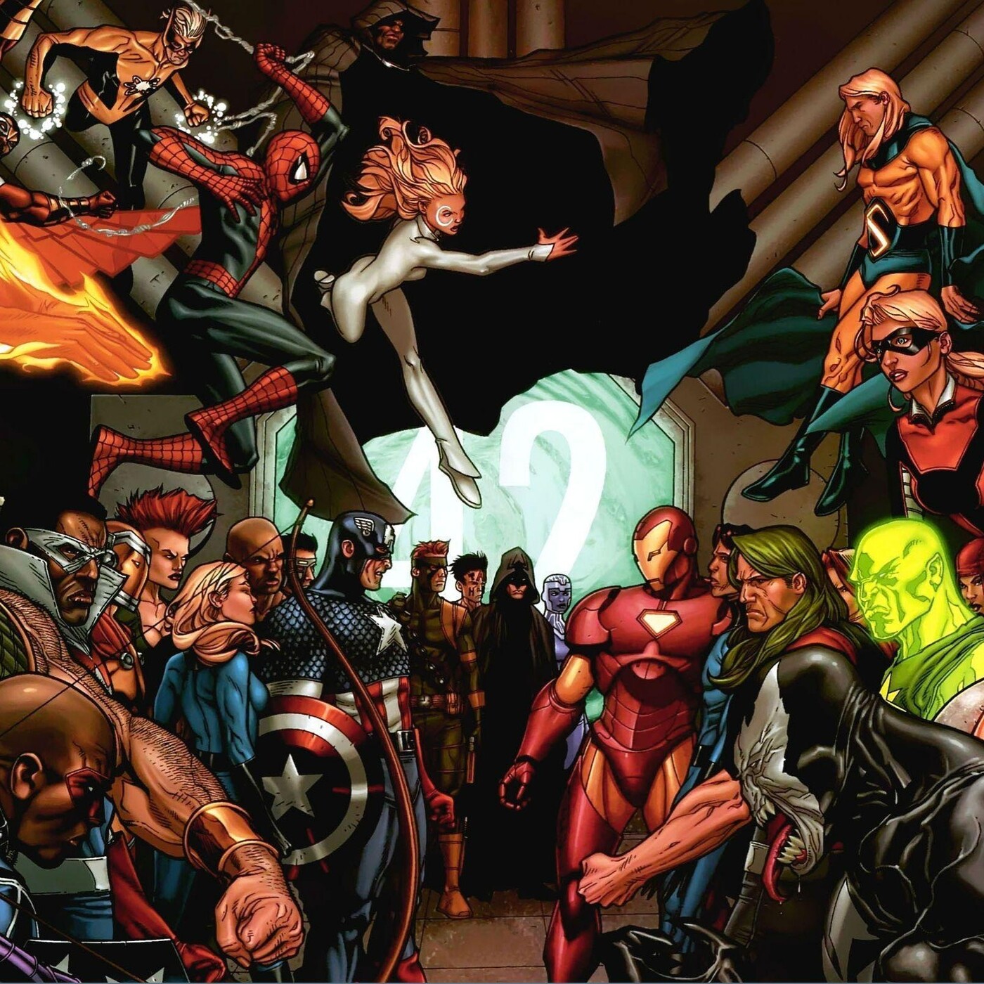 T5 Ep XXI - Civil War comic episode artwork