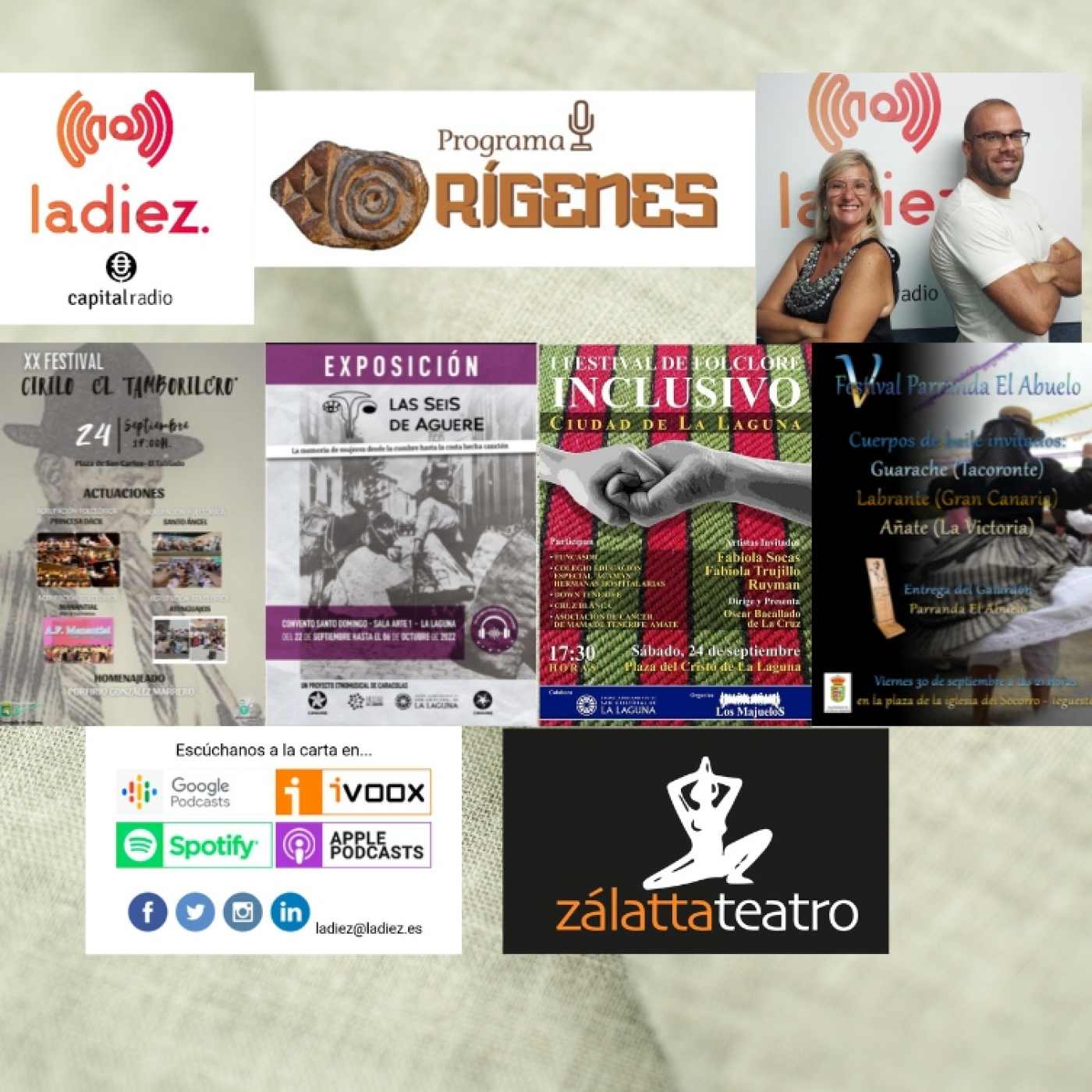 Podcast Orígenes con Joam Walo