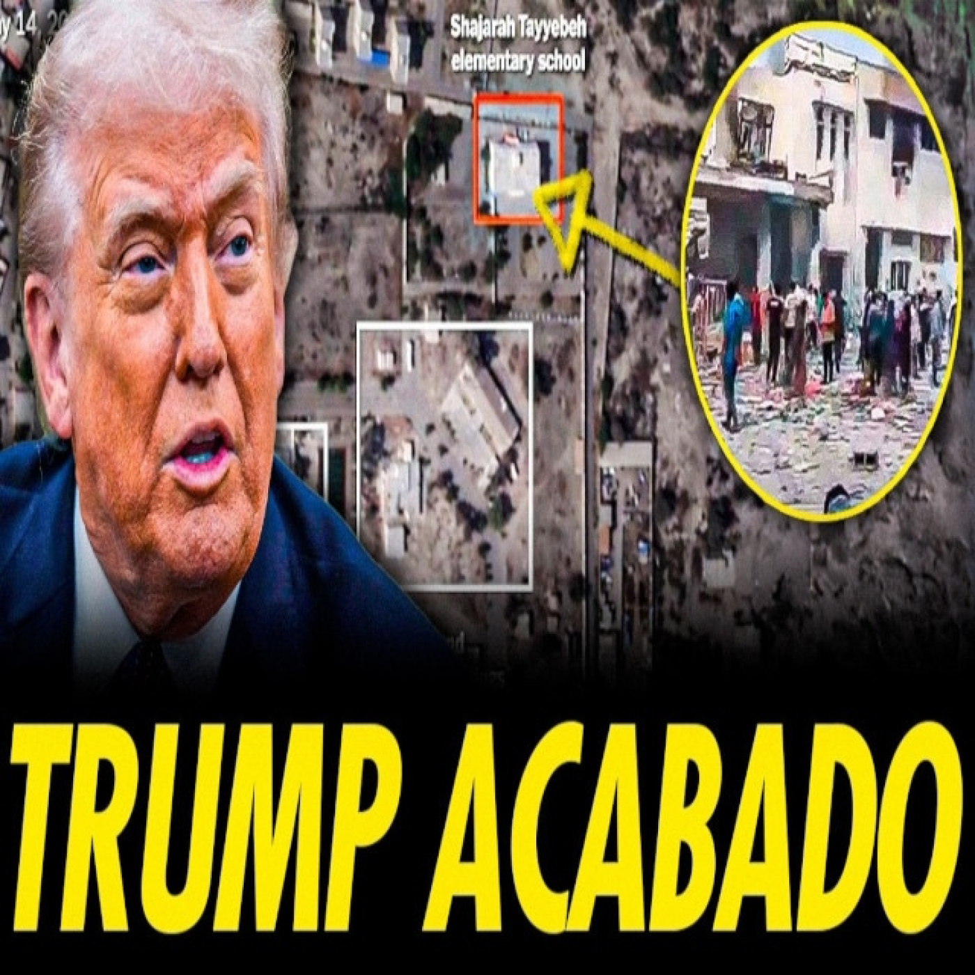 TRUMP ACABADO: PRUEBAS DE QUE EE. UU. BOMBARDEÓ LA ESCUELA IRANÍ. NOVEDADES EPSTEIN