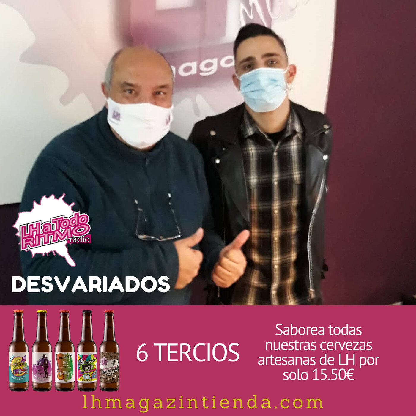 LH a Todo Ritmo - Desvariados nos presentan su segundo disco “Víctimas del sueño americano” episode artwork