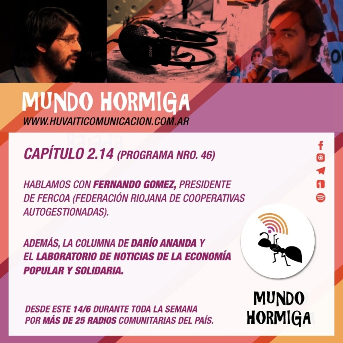 Mundo Hormiga 14 de junio episode artwork