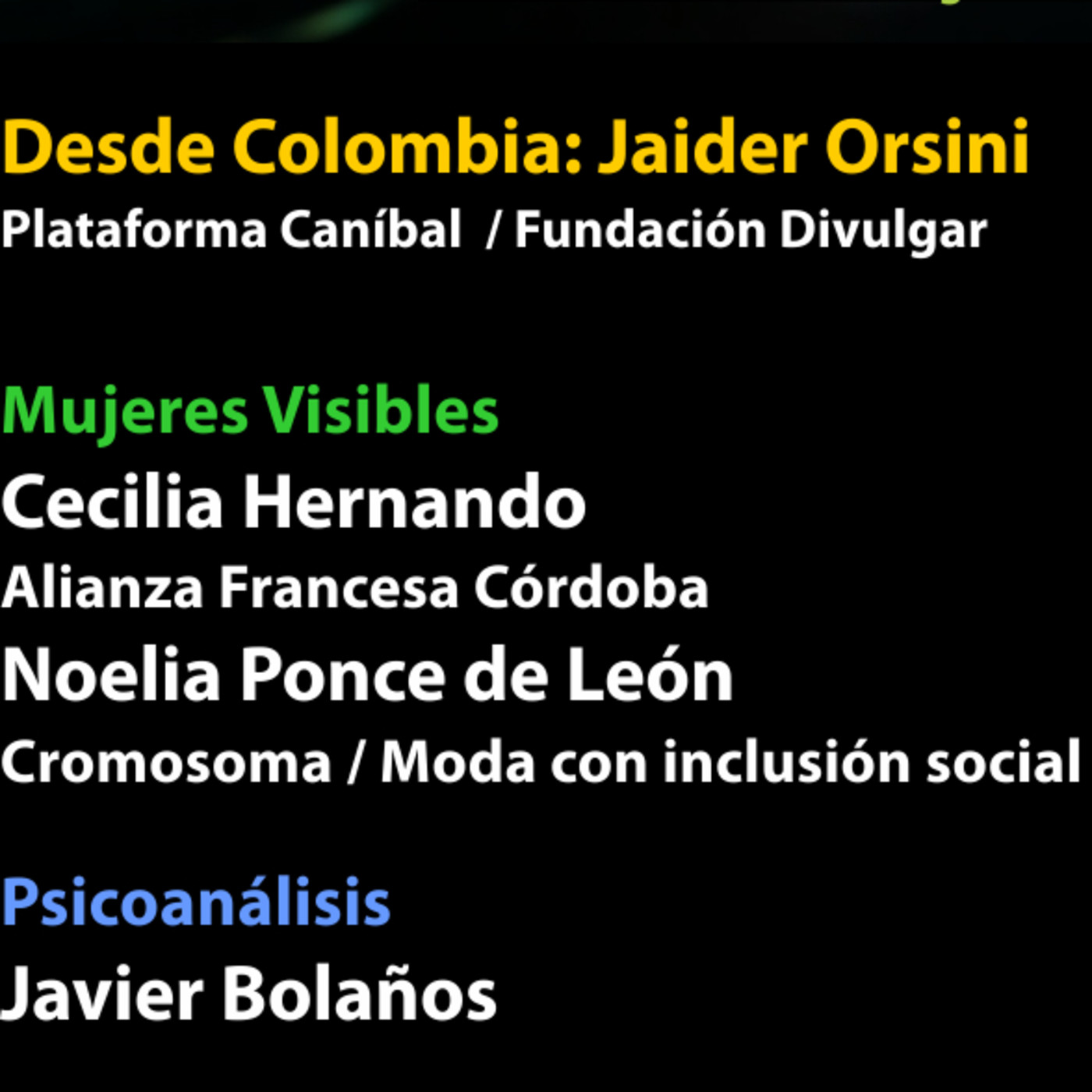 CIUDADES VISIBLES
