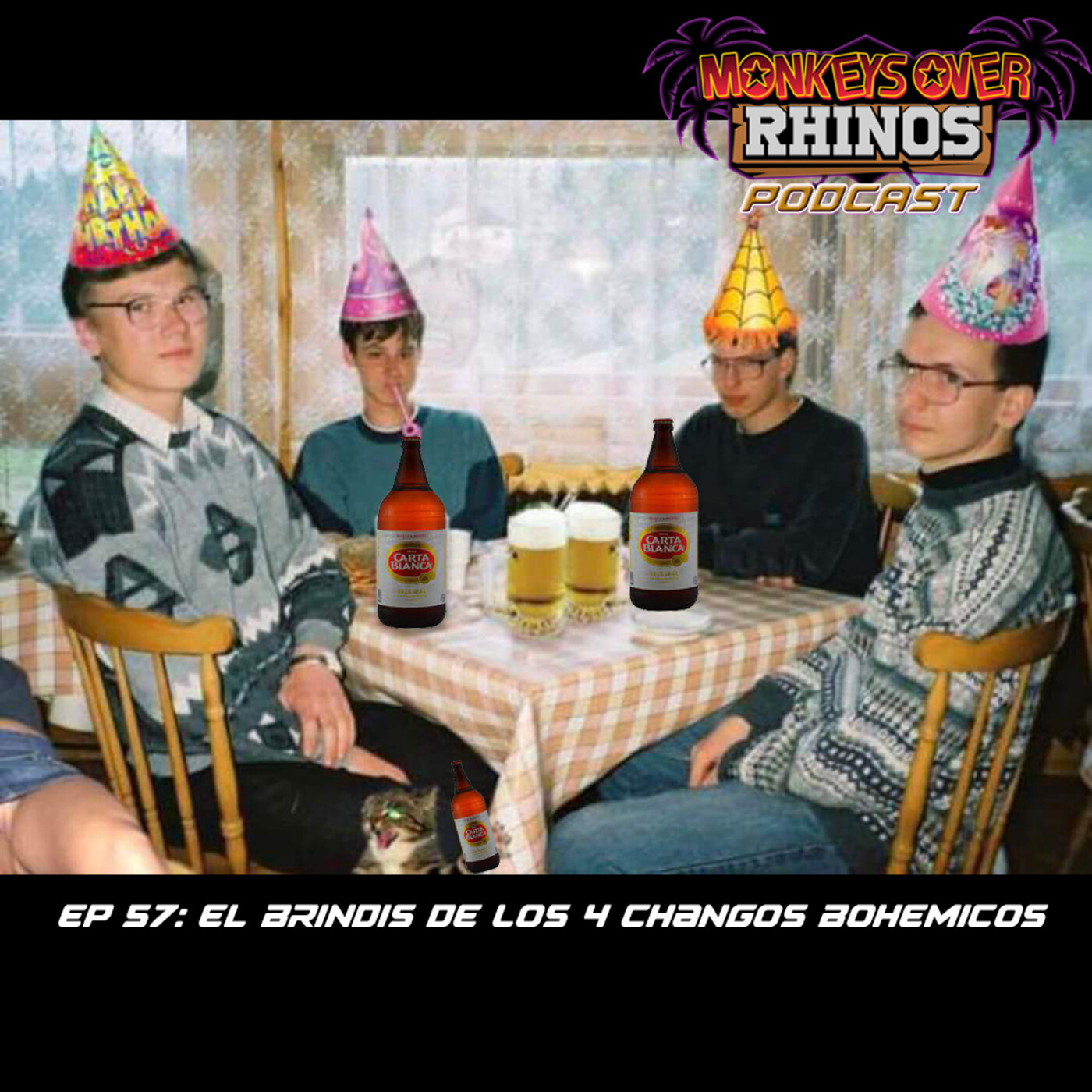 Monkeys over Rhinos