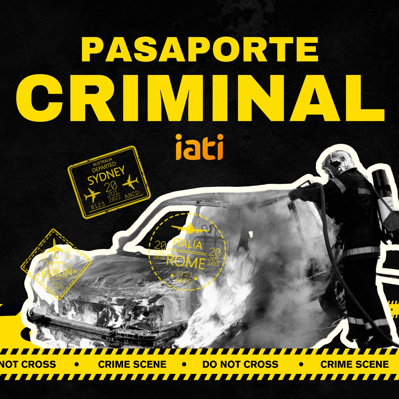 Pasaporte Criminal, Crímenes y Viajes