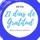 Reto 21 días de Gratitud DÍA 5