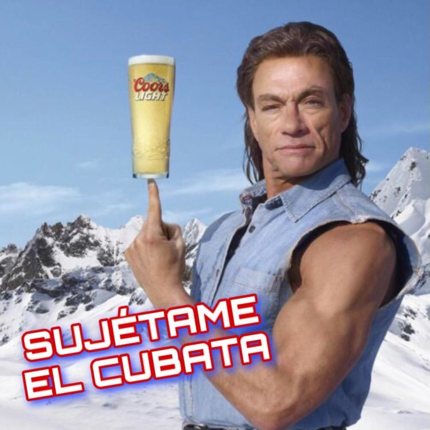 Sujétame el cubata