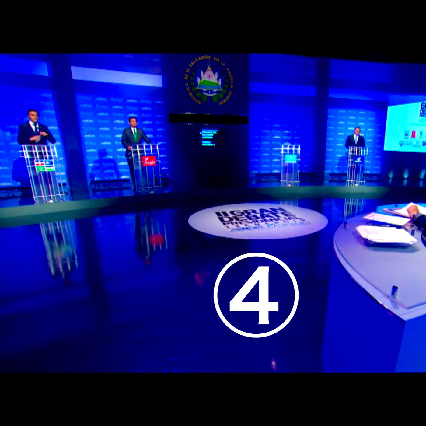 4-Debate-TRES CANDIDATOS presidenciales EL SALVADOR-13ENE2019 episode artwork