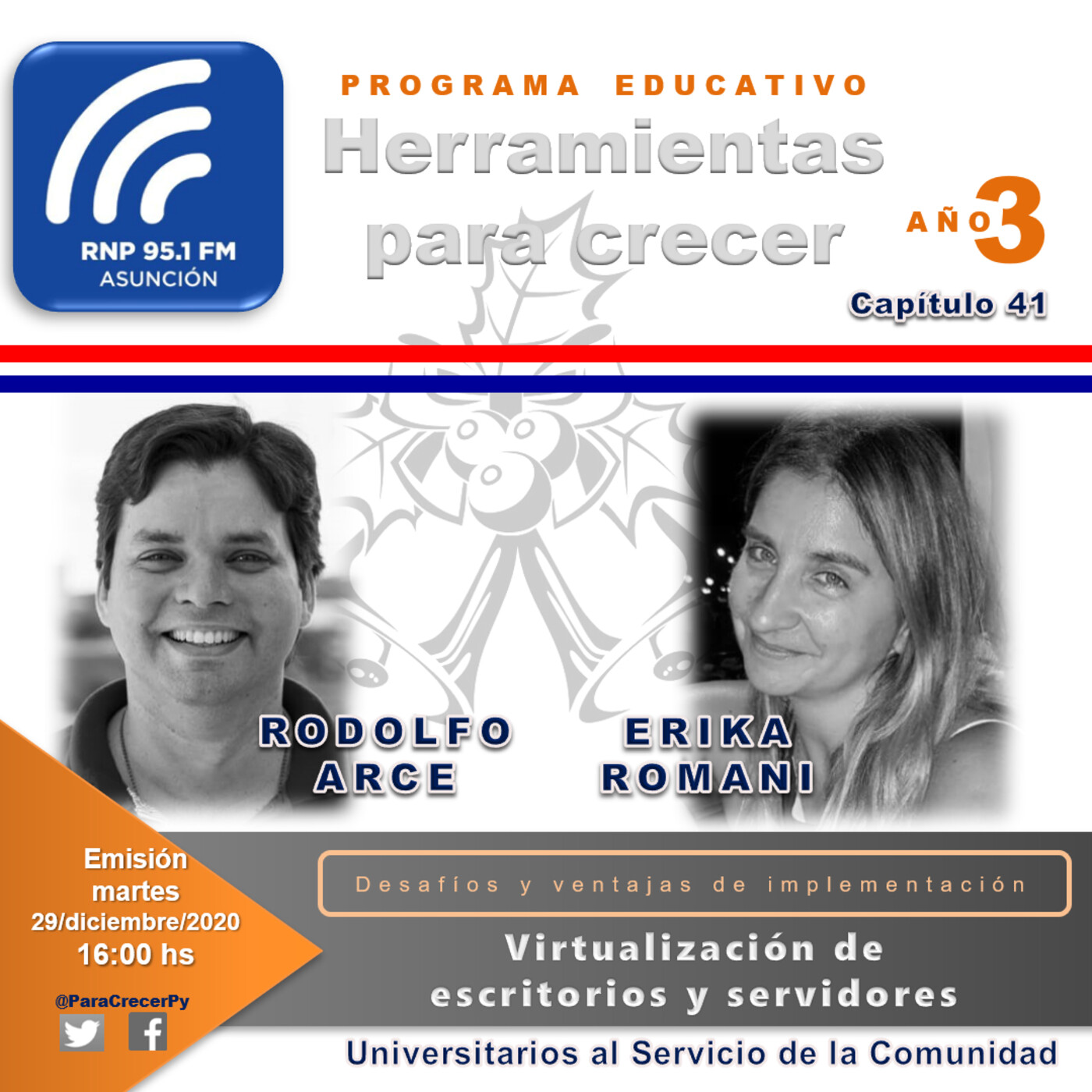 Herramientas para Crecer 2020 Año 3 95.1FM RNPy