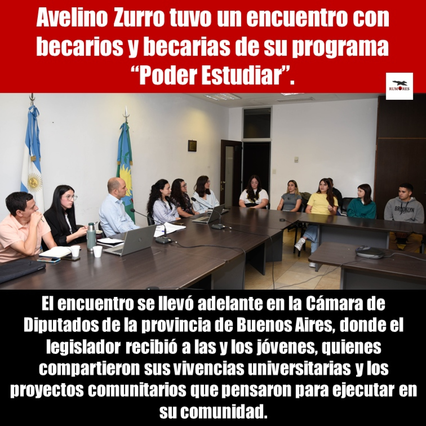 Avelino Zurro tuvo un encuentro con becarios y becarias de su programa “Poder Estudiar”. episode artwork