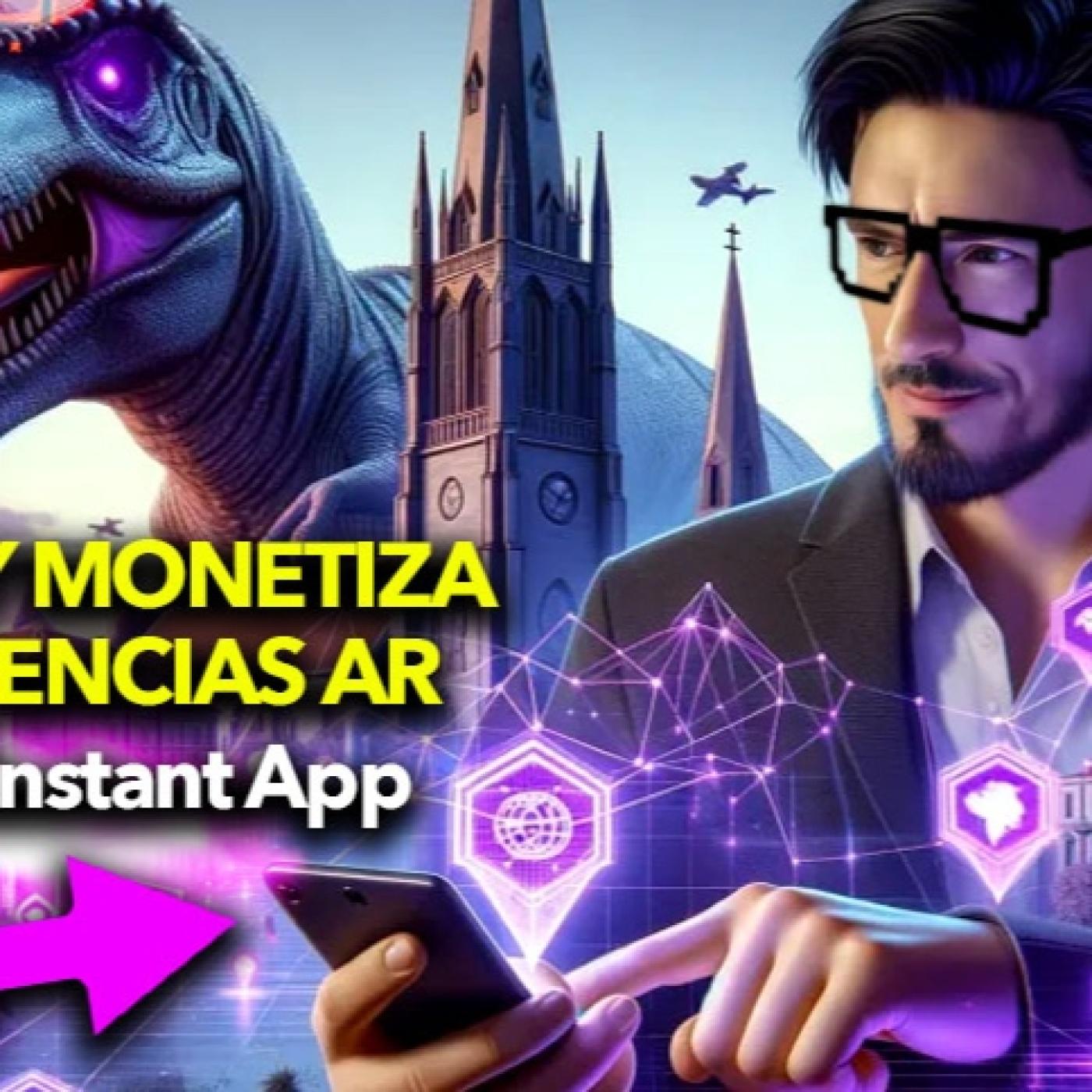 ¡CREA y MONETIZA Experiencias AR sin App Propia! OVER Instant App te lo permite!
