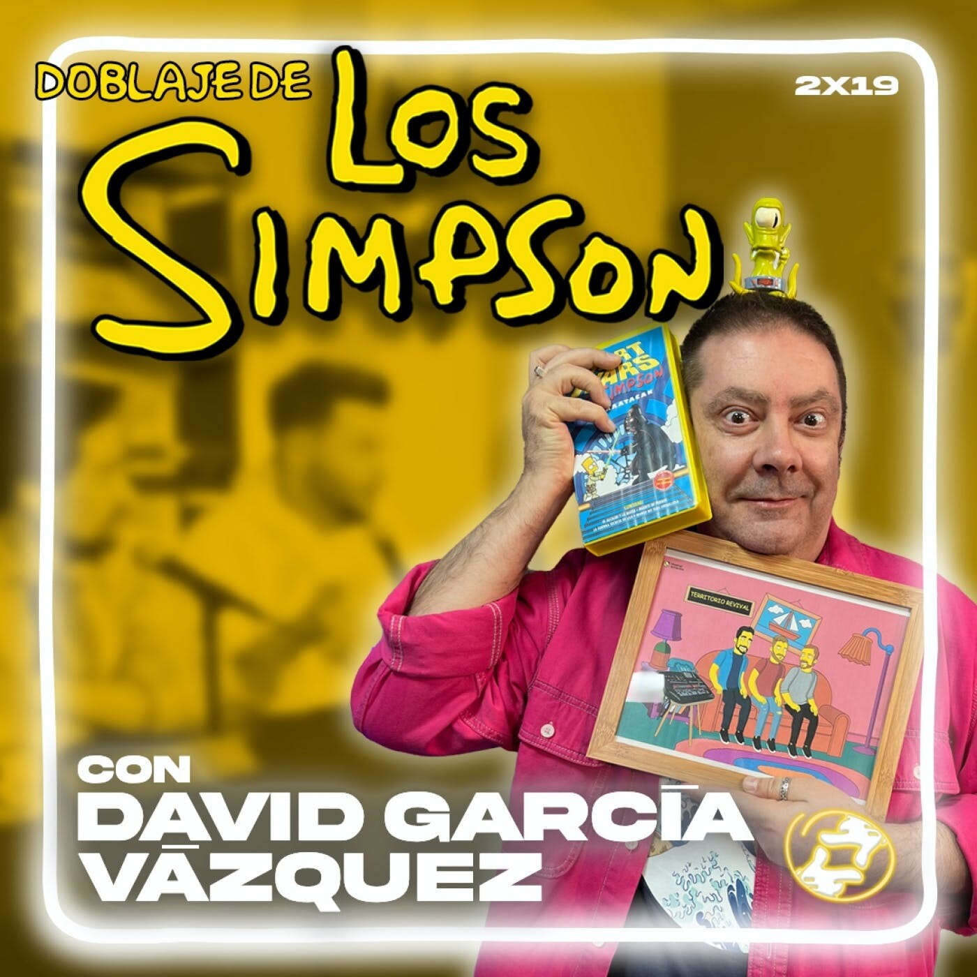 Territorio Revival | 2x19 | Los Simpson: Doblaje ft. David García Vázquez