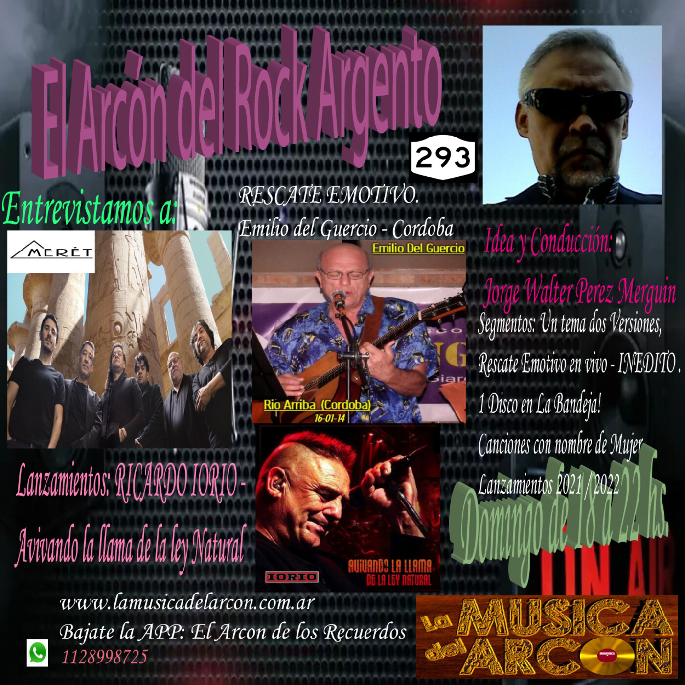 El Arcon del Rock Argento - Emision nº 293 con Meret - 19-06-2022 episode artwork