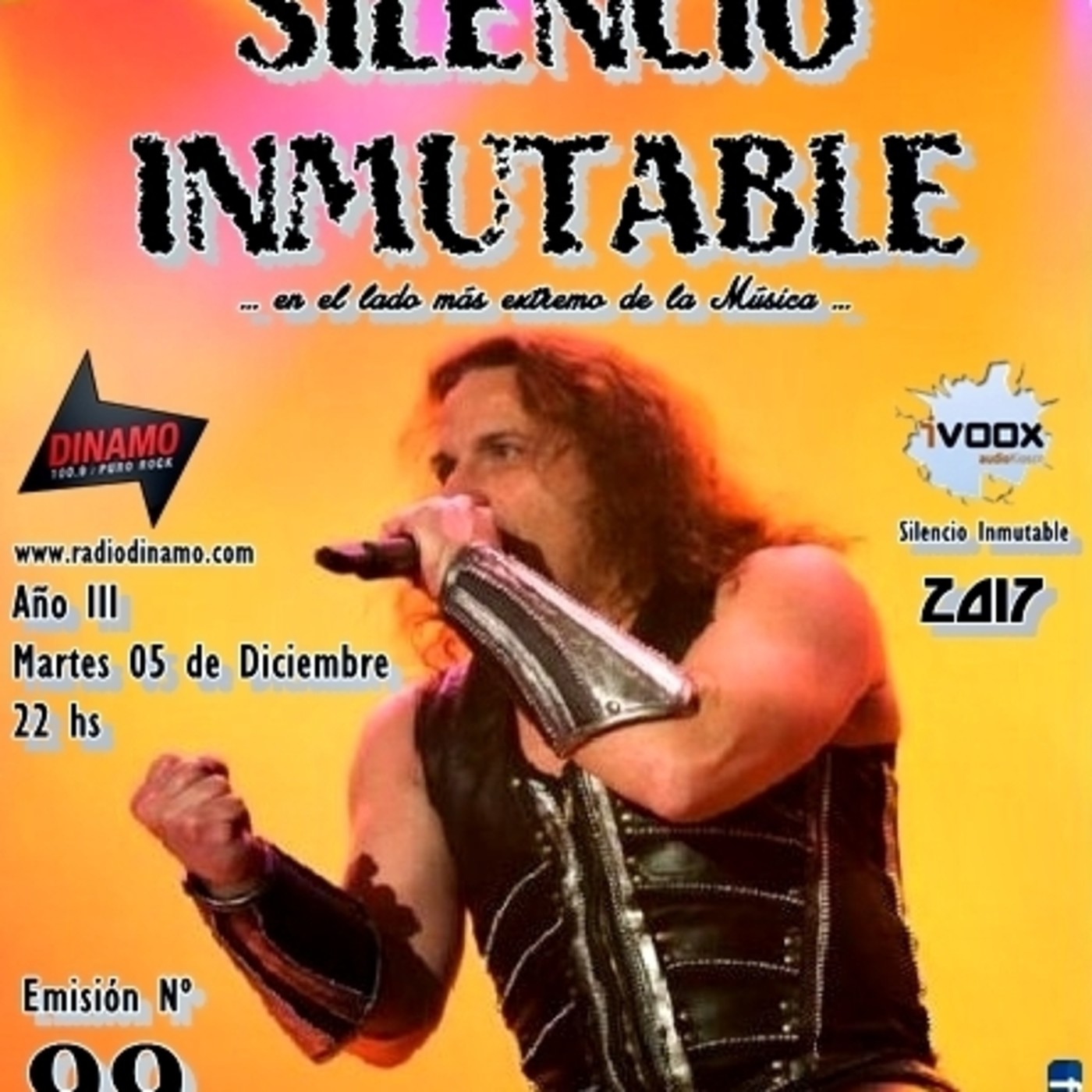 SILENCIO INMUTABLE - Emisión Nº 099. Final Ciclo 2017. episode artwork