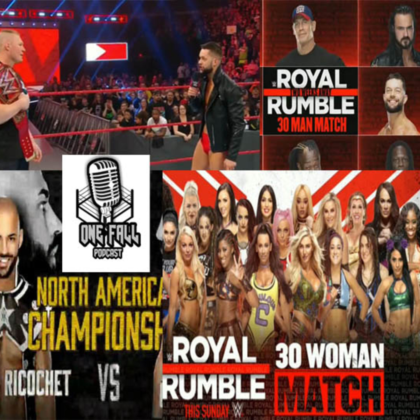 One Fall Podcast # 39 - Previa Takeover Phoenix y Royal Rumble episode artwork