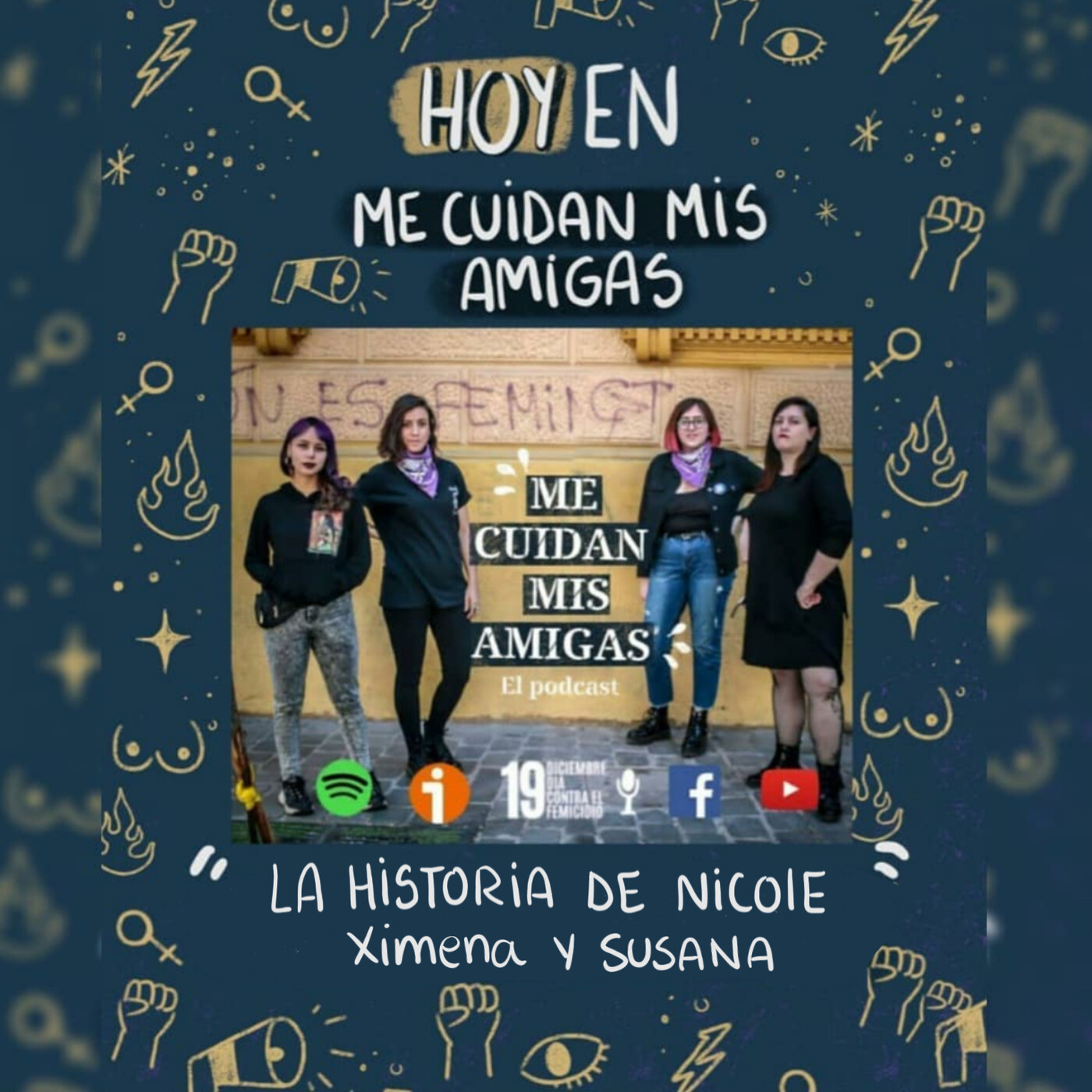Me cuidan mis amigas