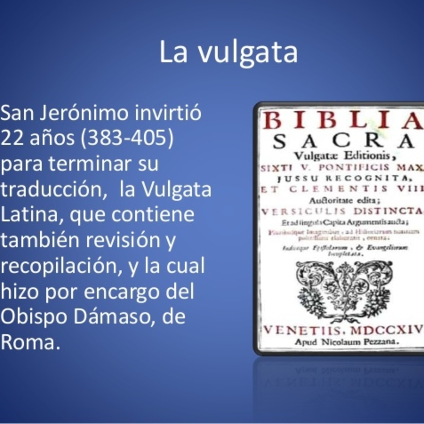 Catequesis en el Mes de la Biblia