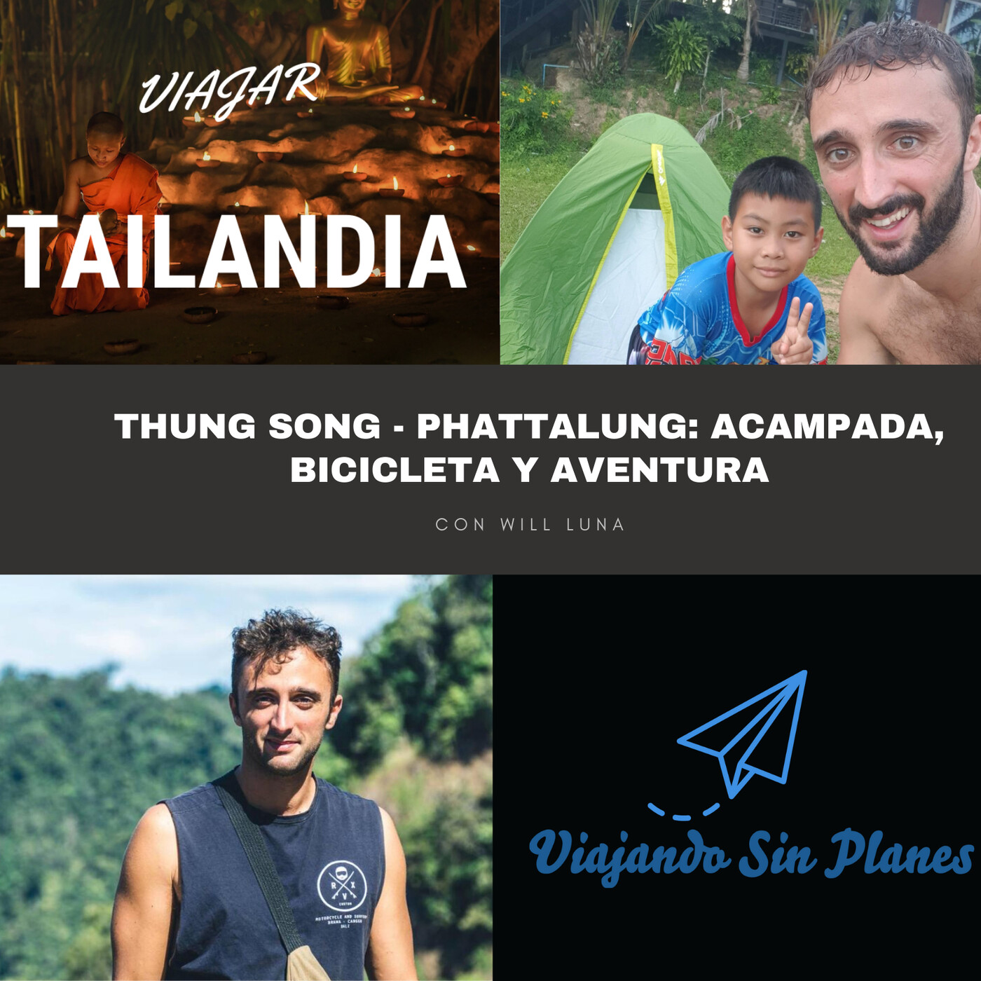 #202 TAILANDIA Thung song - Phattalung: acampada, bicicleta y aventura - Episodio exclusivo para mecenas