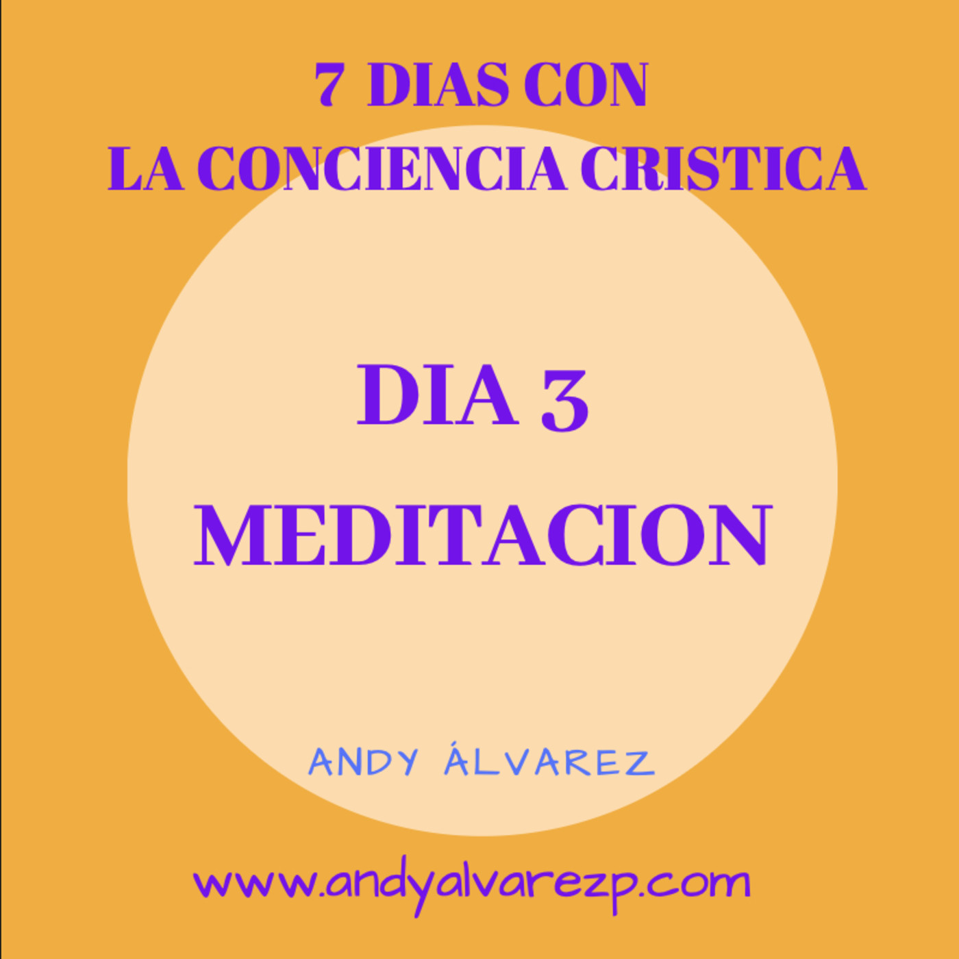 7 días con la Conciencia Cristica
