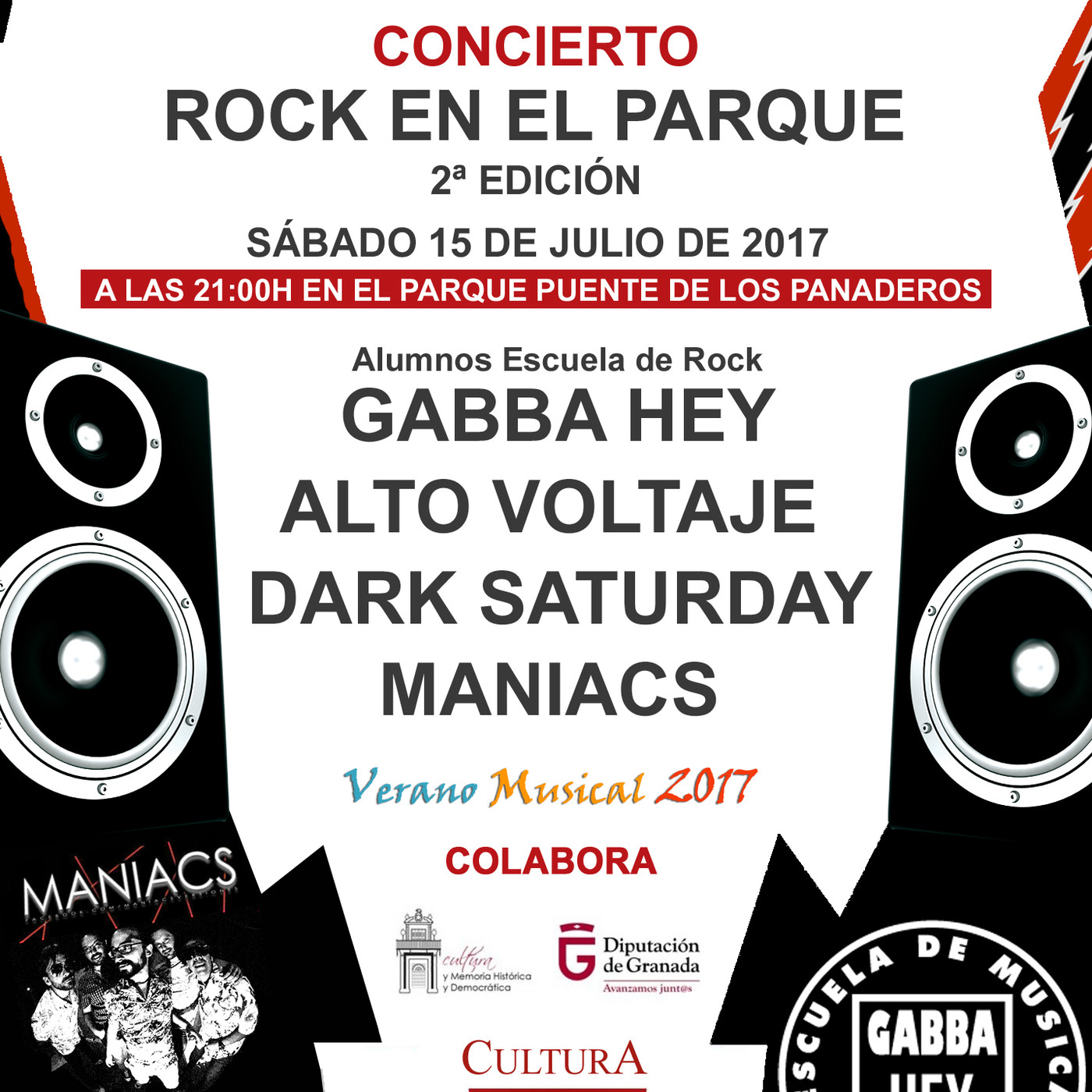 Reportaje - Rock en el Parque - 2ª Edición (11/07/2017)