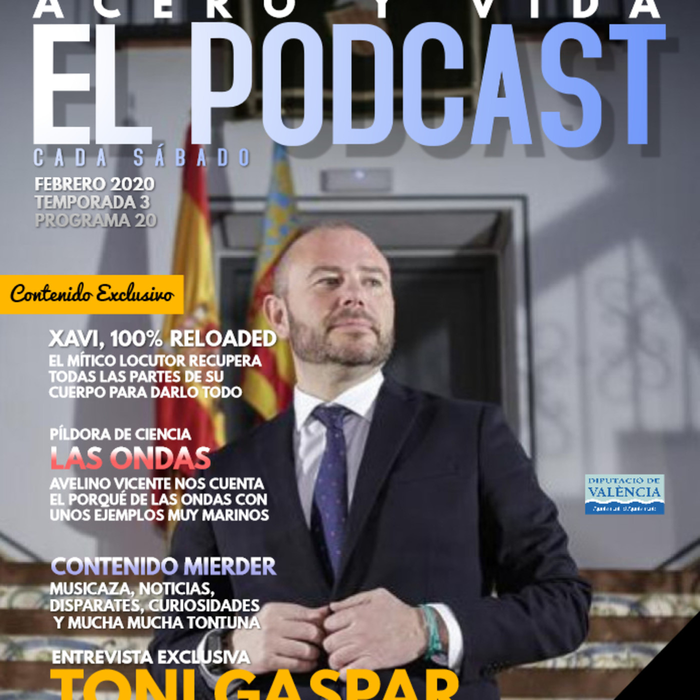 Acero y Vida.3x20.Toni Gaspar.Diputación de Valencia.Las ondas episode artwork