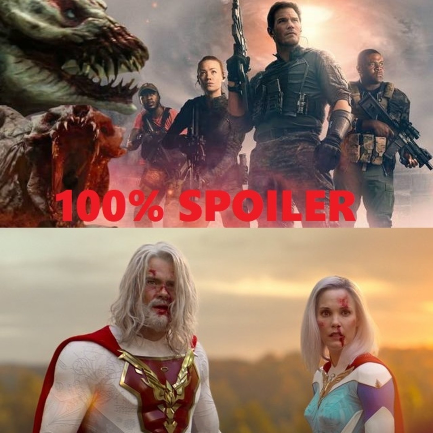 100% Spoiler 5.28. La guerra del mañana y Jupiter's Legacy. episode artwork