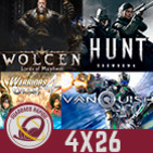 GR (4x26) Animal Crossing, Wolcen Lords of Mayhem, Hunt: Showdown, Vanquish, King Lucas y Warrriors Orochi 4
