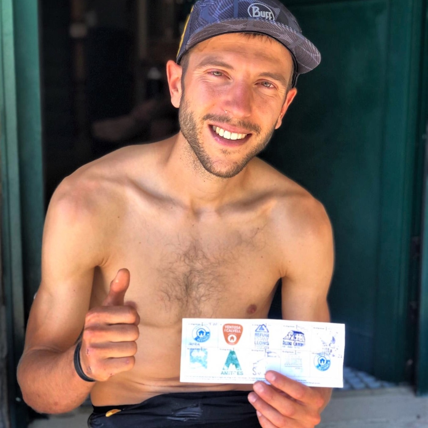 ANDREU SIMÓN, NUEVA MARCA RÁPIDA EN CARROS DE FOC (9H22M) Entrevista Radio Trail Mayayo)