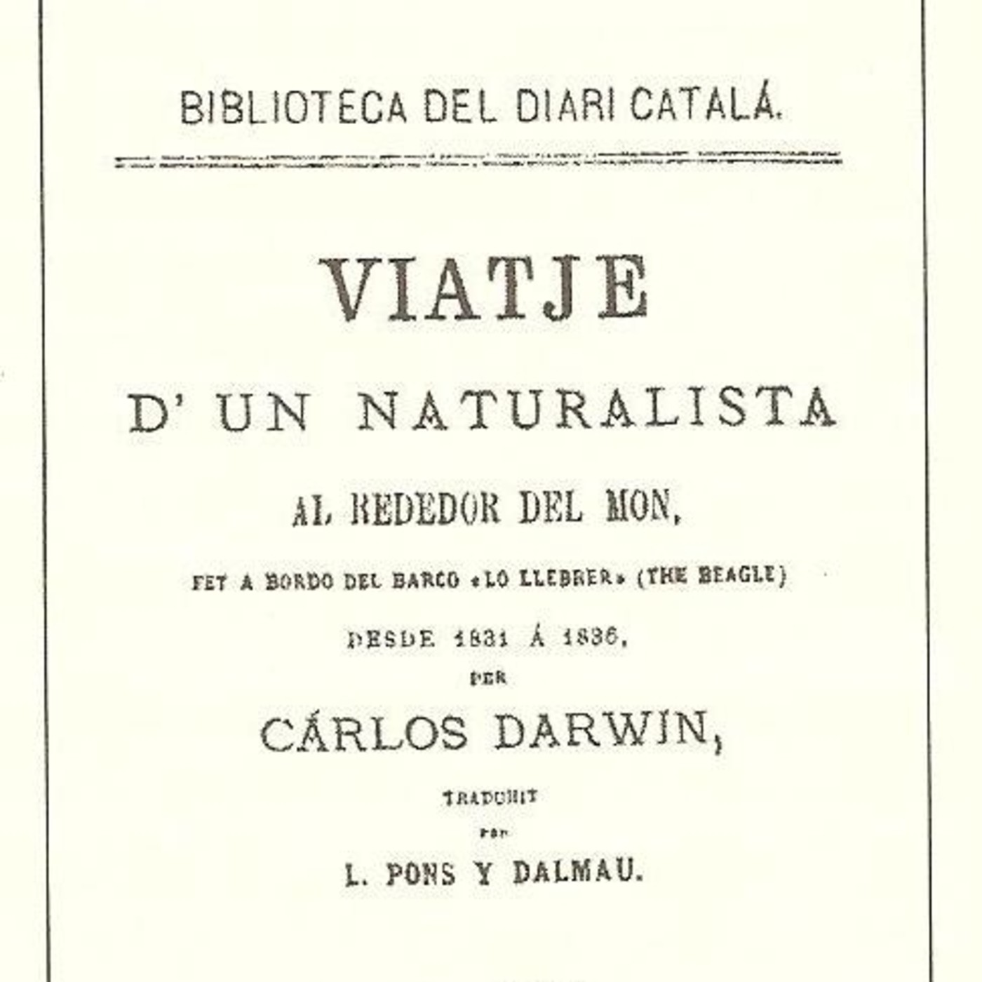 Càpsules de l'ATZAR (3) Recepció de la teoria de Charles Darwin a Catalunya episode artwork