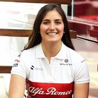 Bandera a cuadros - entrevista a Tatiana Calderon , piloto F1 de Alfa Romeo Sauber