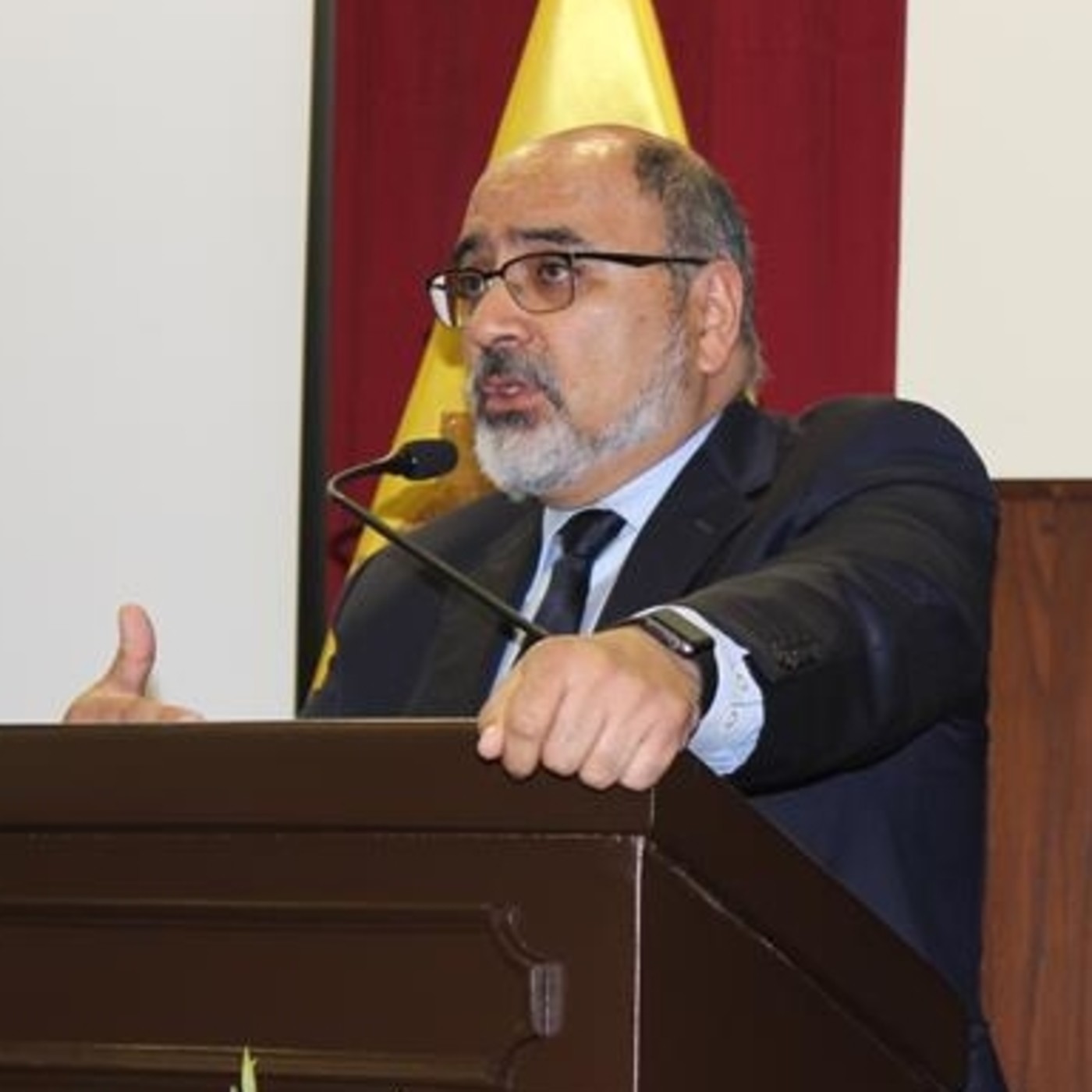César Guadalupe, presidente del CNE