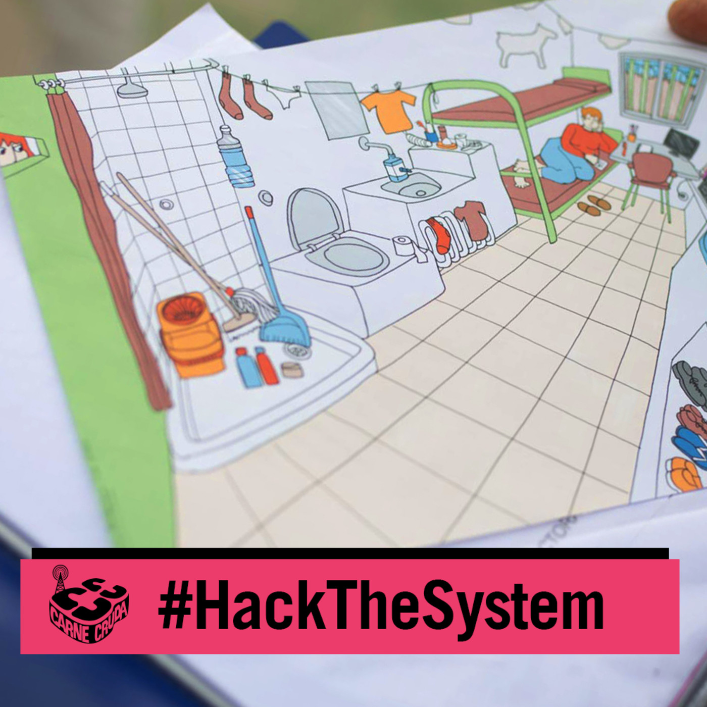 Cárcel, activismo dentro de prisión (HACK THE SYSTEM - CARNE CRUDA #1002)