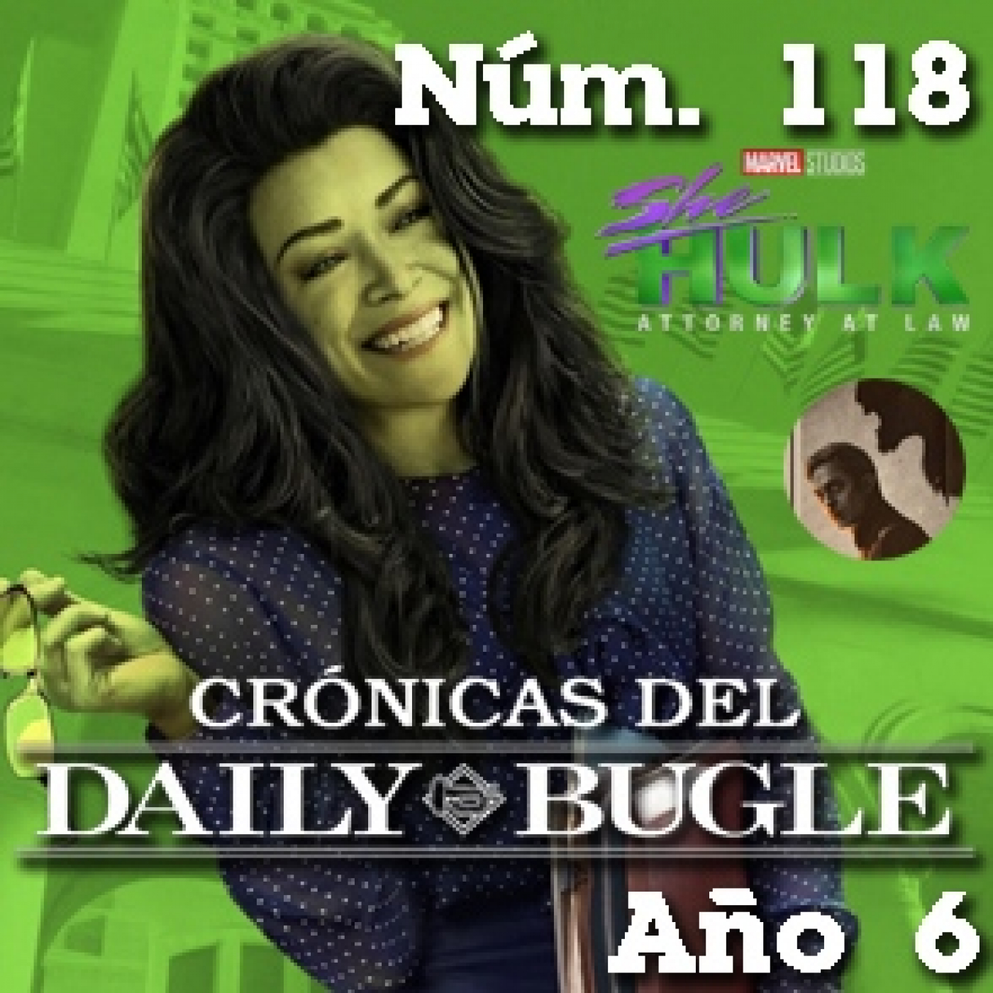 Crónicas del Daily Bugle 118 -She-Hulk+La Maldicíón del Hombre Lobo (2022) episode artwork