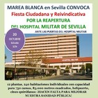 Llamamiento a la movilización por la reapertura del Hospital Miltar de Sevilla