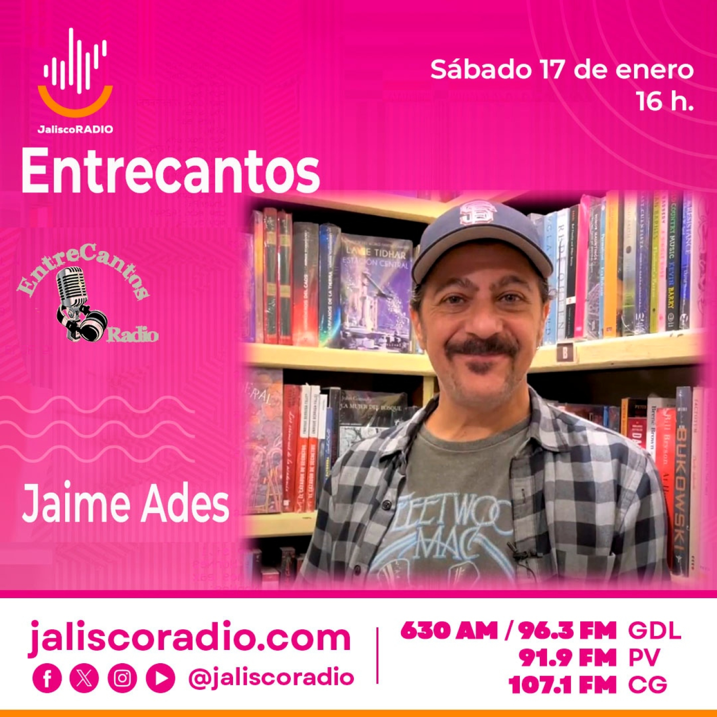 Programa Entrecantos 17 de enero, 2026: Jaime Ades episode artwork