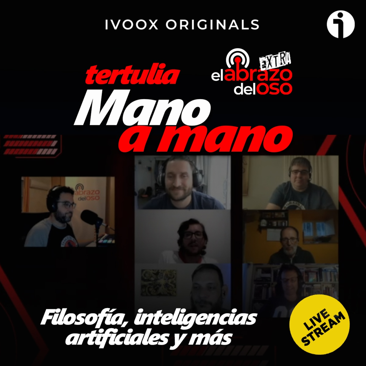 Filosofía, inteligencias artificiales y más: Mano a mano – La tertulia de El Abrazo del Oso - Episodio exclusivo para mecenas