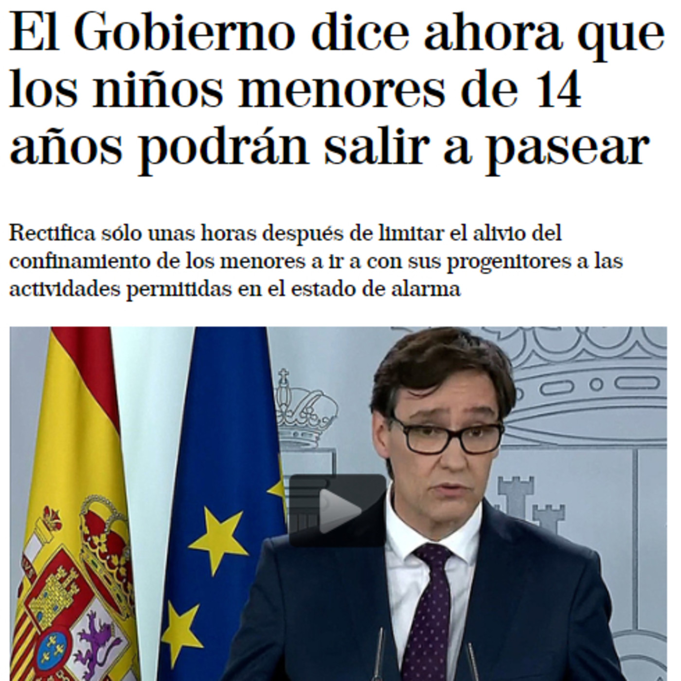 BEGOÑA VILA: Un Gobierno desbordado rectifica en horas sobre los paseos infantiles episode artwork