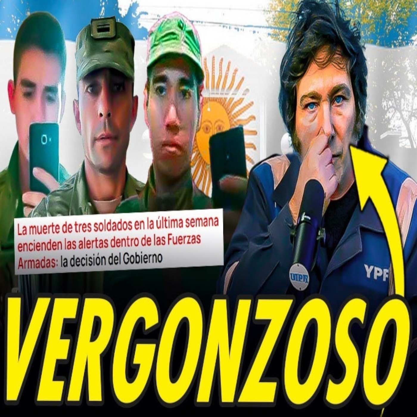 MILEI ACORRALADO POR LA CORRUPCIÓN Y MUERTES REPENTINAS DE VARIOS SOLDADOS