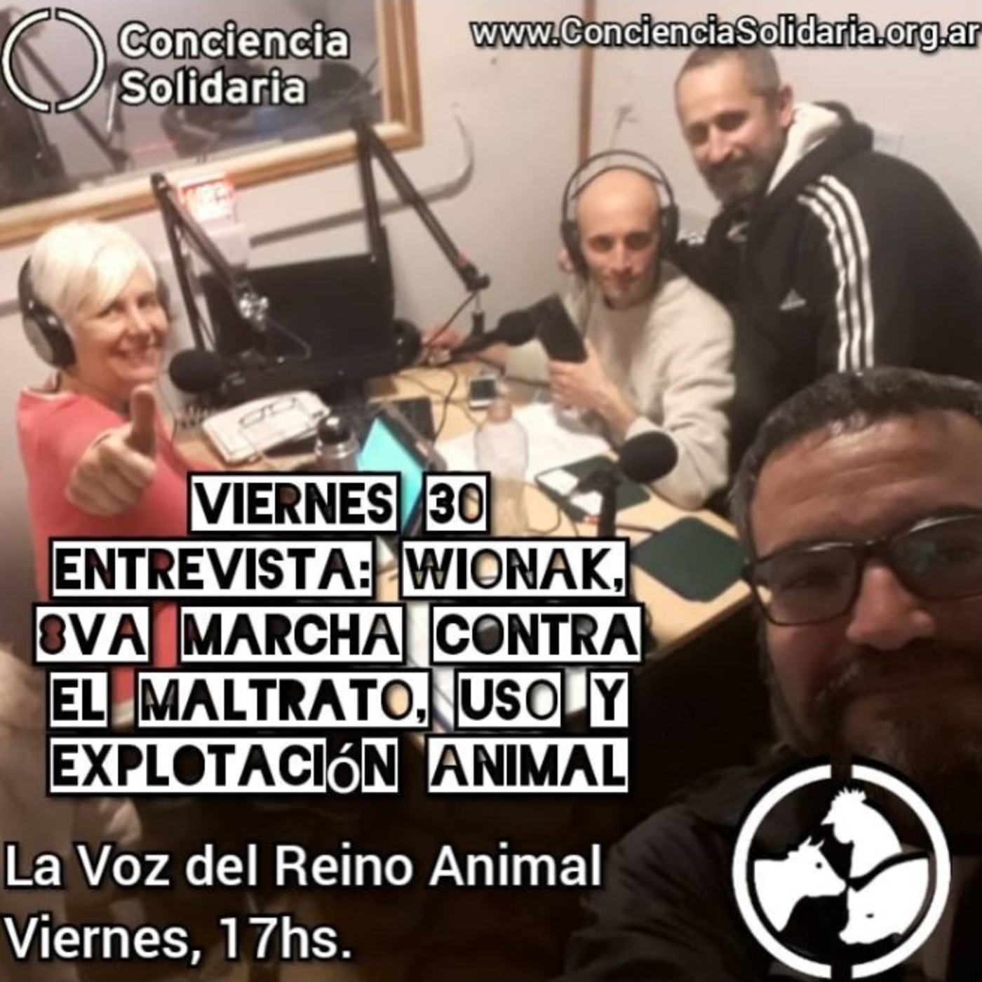 Extracto del programa radial #LaVozDelReinoAnimal! 30.8.19 episode artwork