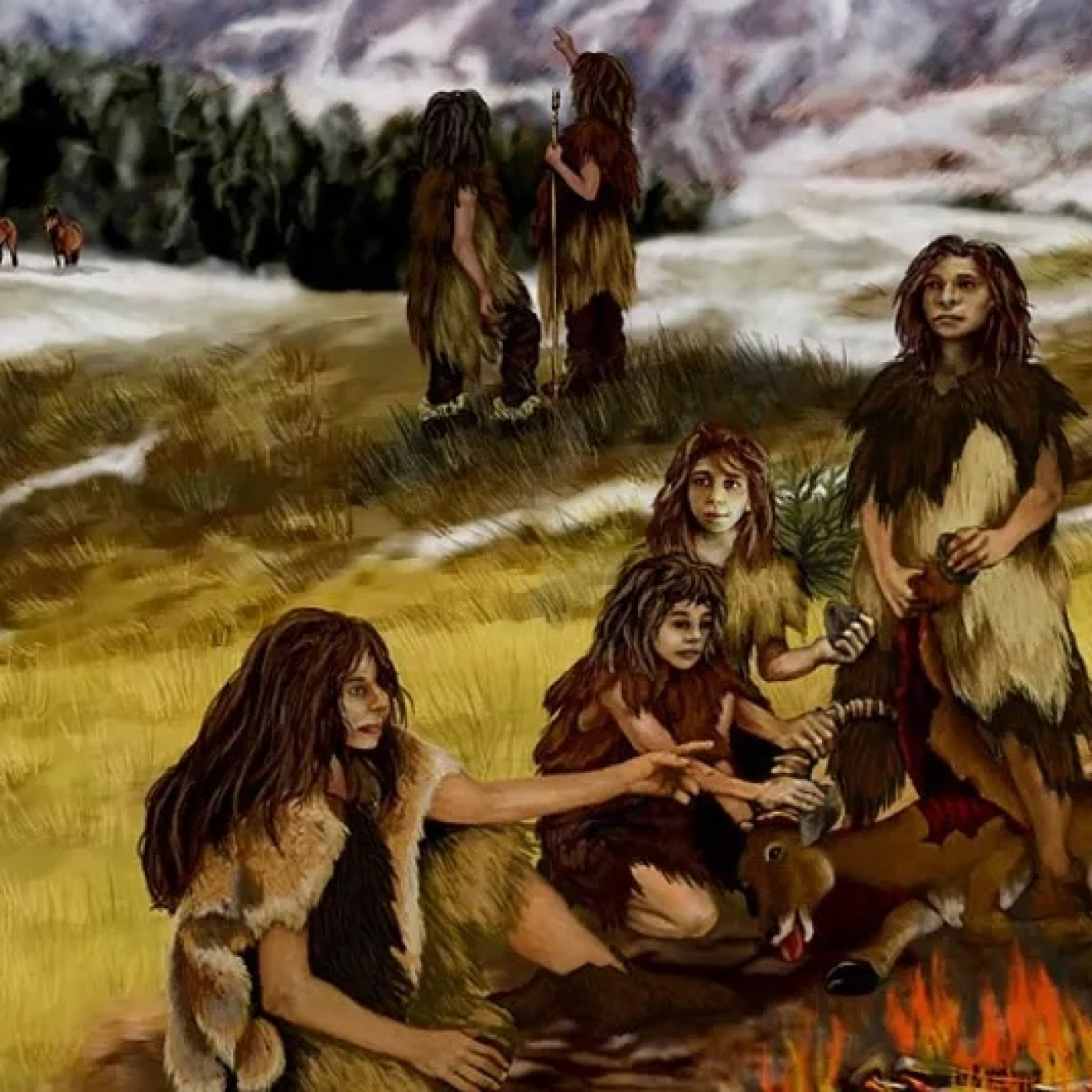 La economía y la sociedad paleolítica y Neolítica en la Península Ibérica