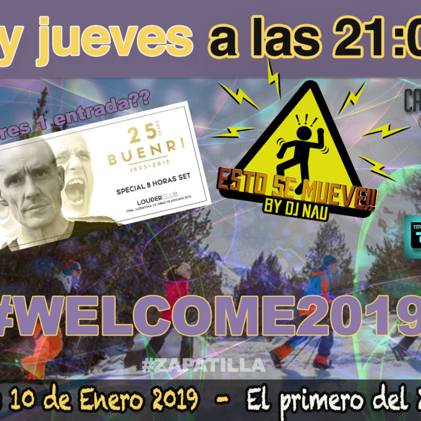 E.S.M by Dj Nau_Welcome2019 (100119) Entrevista Buenri episode artwork