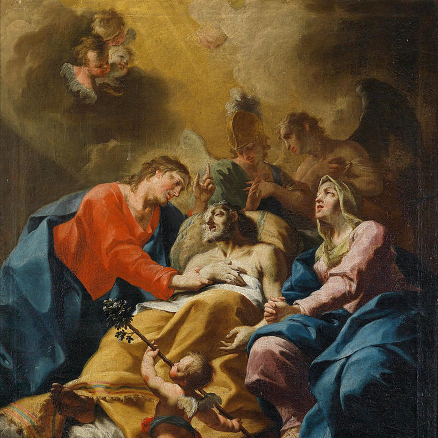 Dios te salve, María, llena eres de gracia.