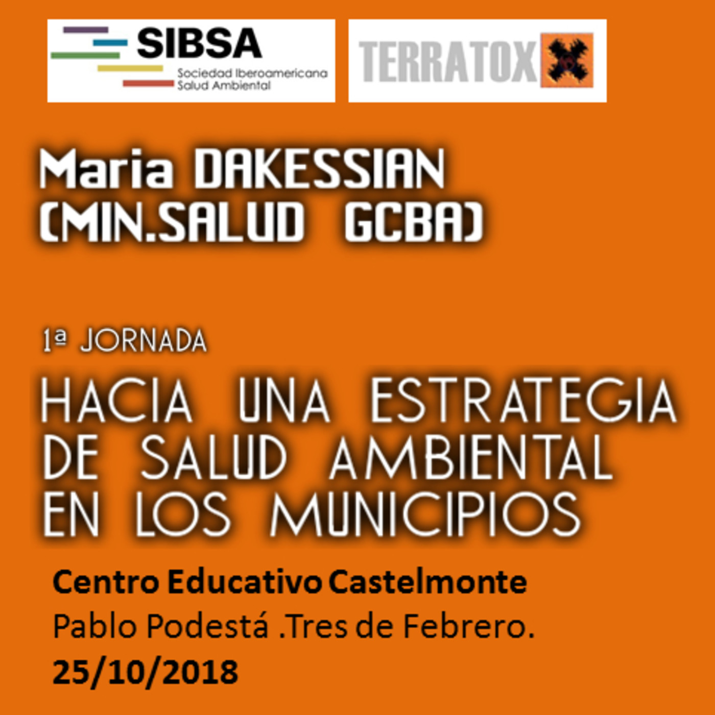 1ª Jornada: Hacia una estrategia de Salud Ambienta