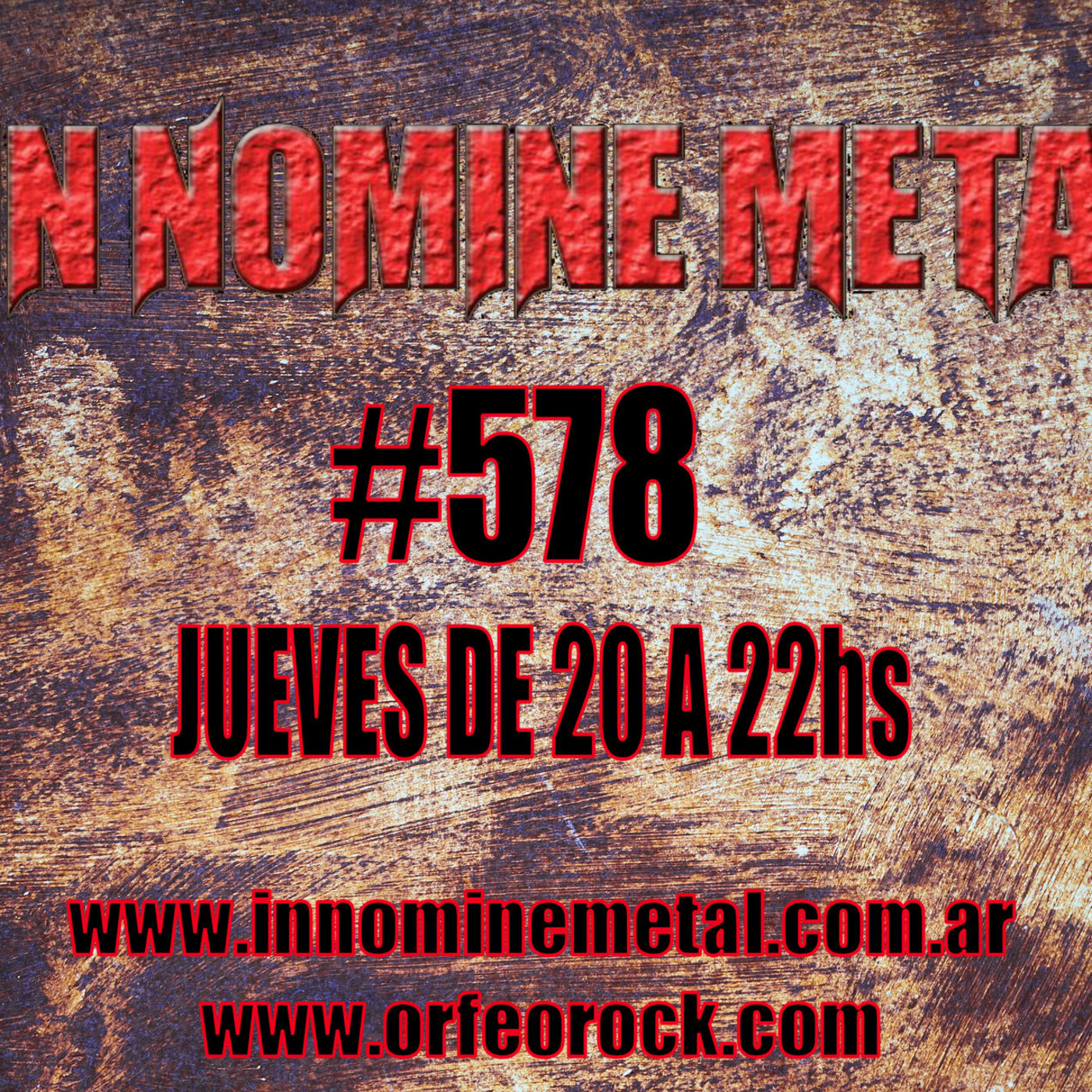 In Nomine Metal 578 - Jueves 08-04-2021 episode artwork