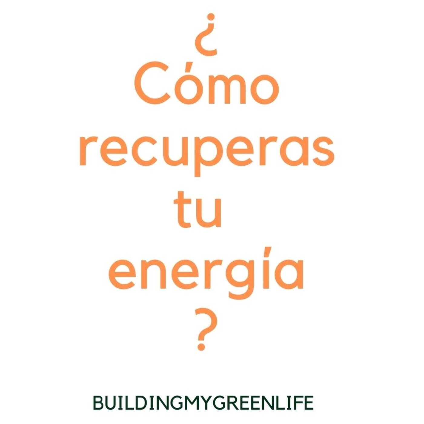 Episodio 2 ¿Cómo recuperas tu energía? episode artwork