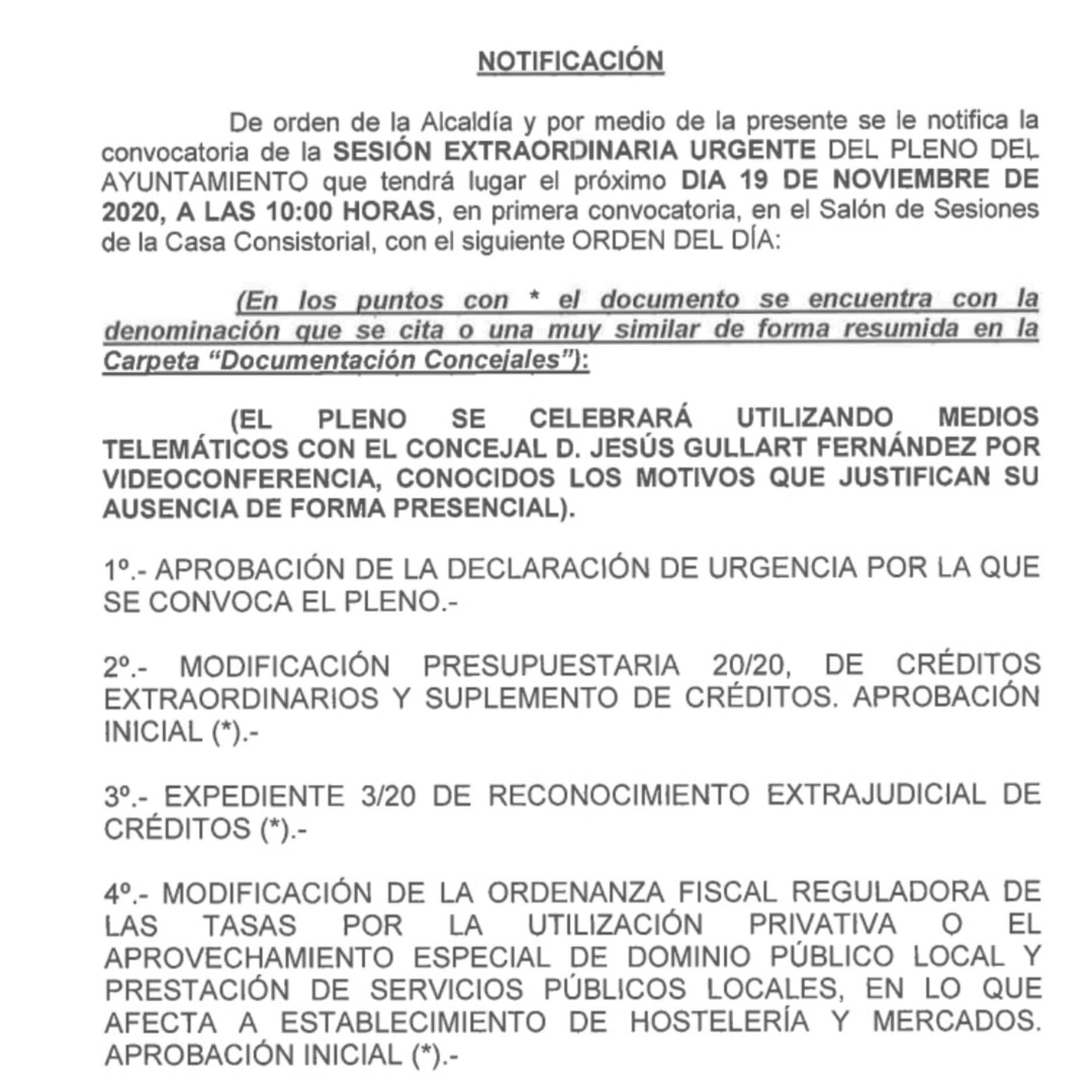 Pleno del Ayuntamiento de Santoña