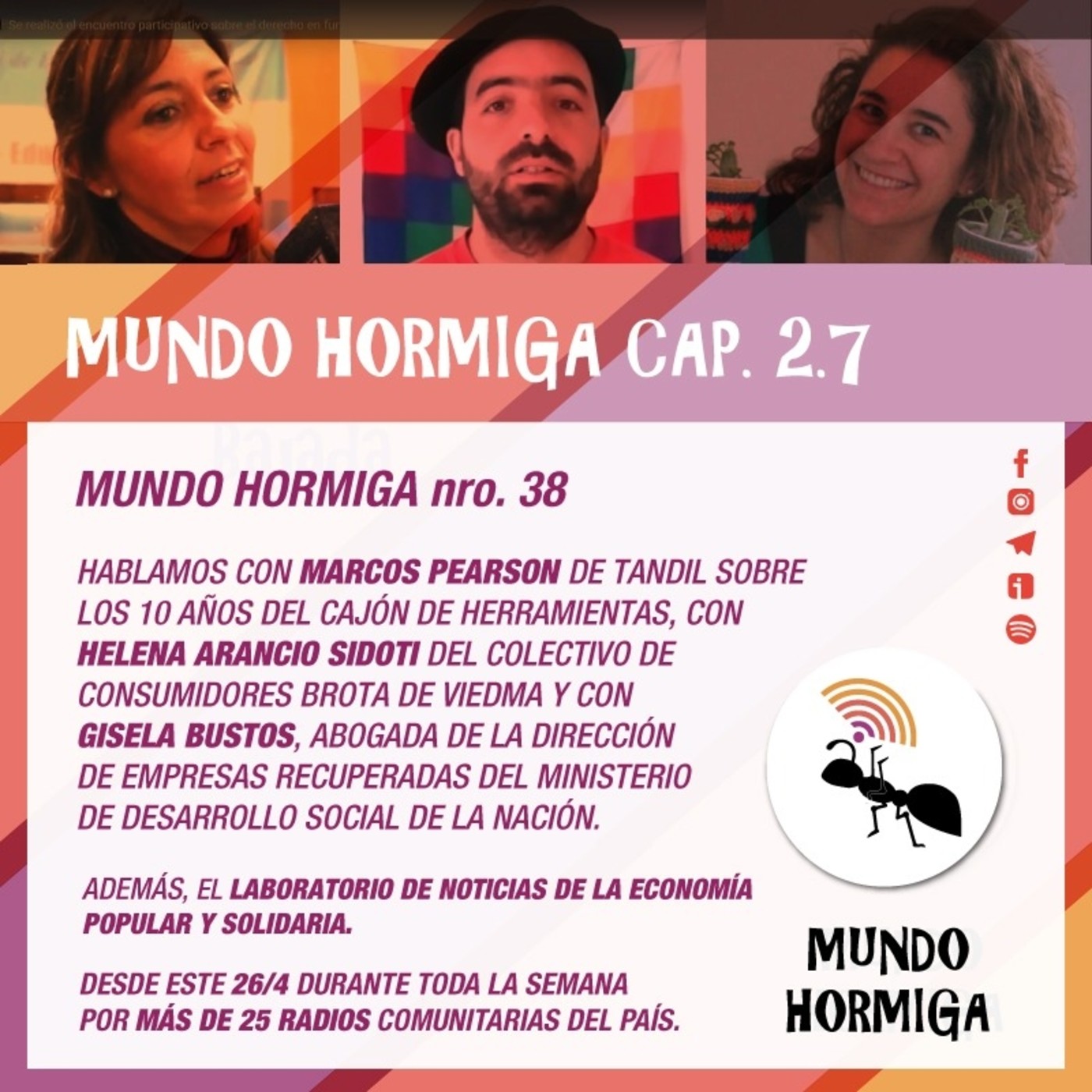 Mundo Hormiga 26 de abril - Bloque 01 episode artwork