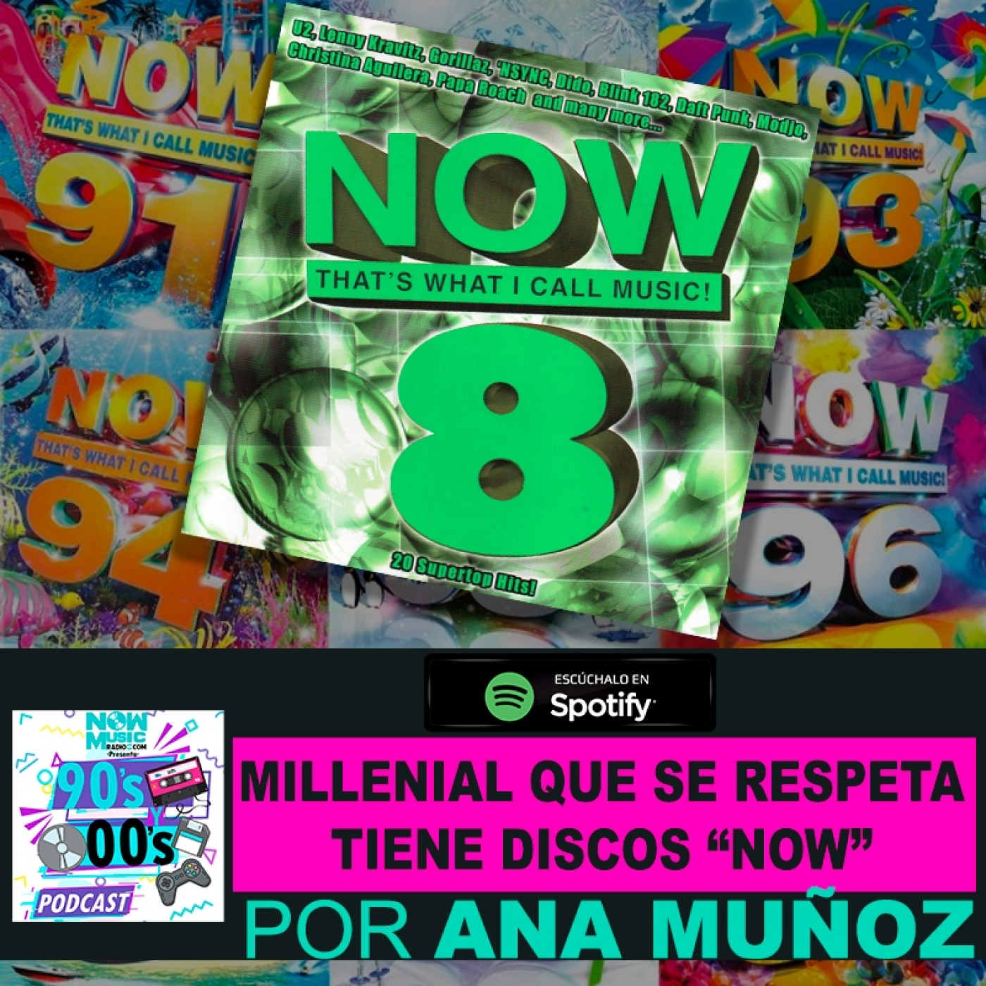 Millenial que se respeta tiene discos "Now"