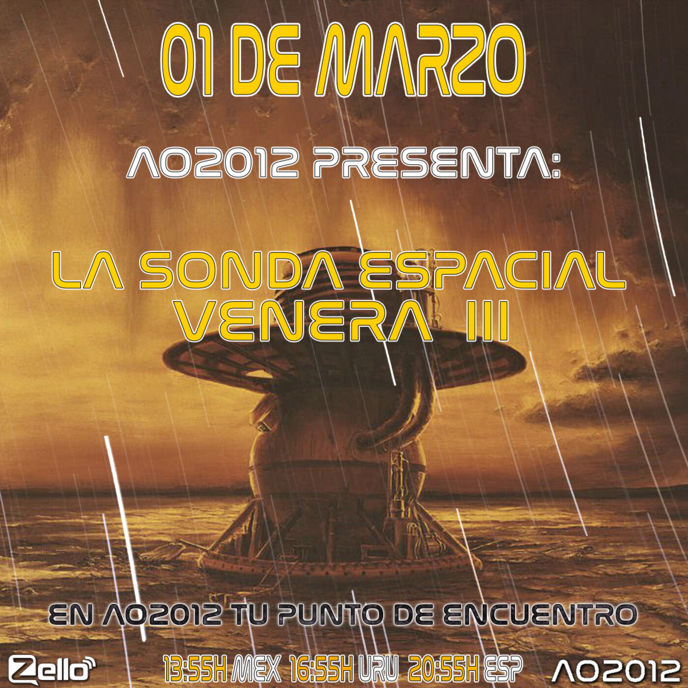 Podcast Alerta OvNi 2012 (Zello)