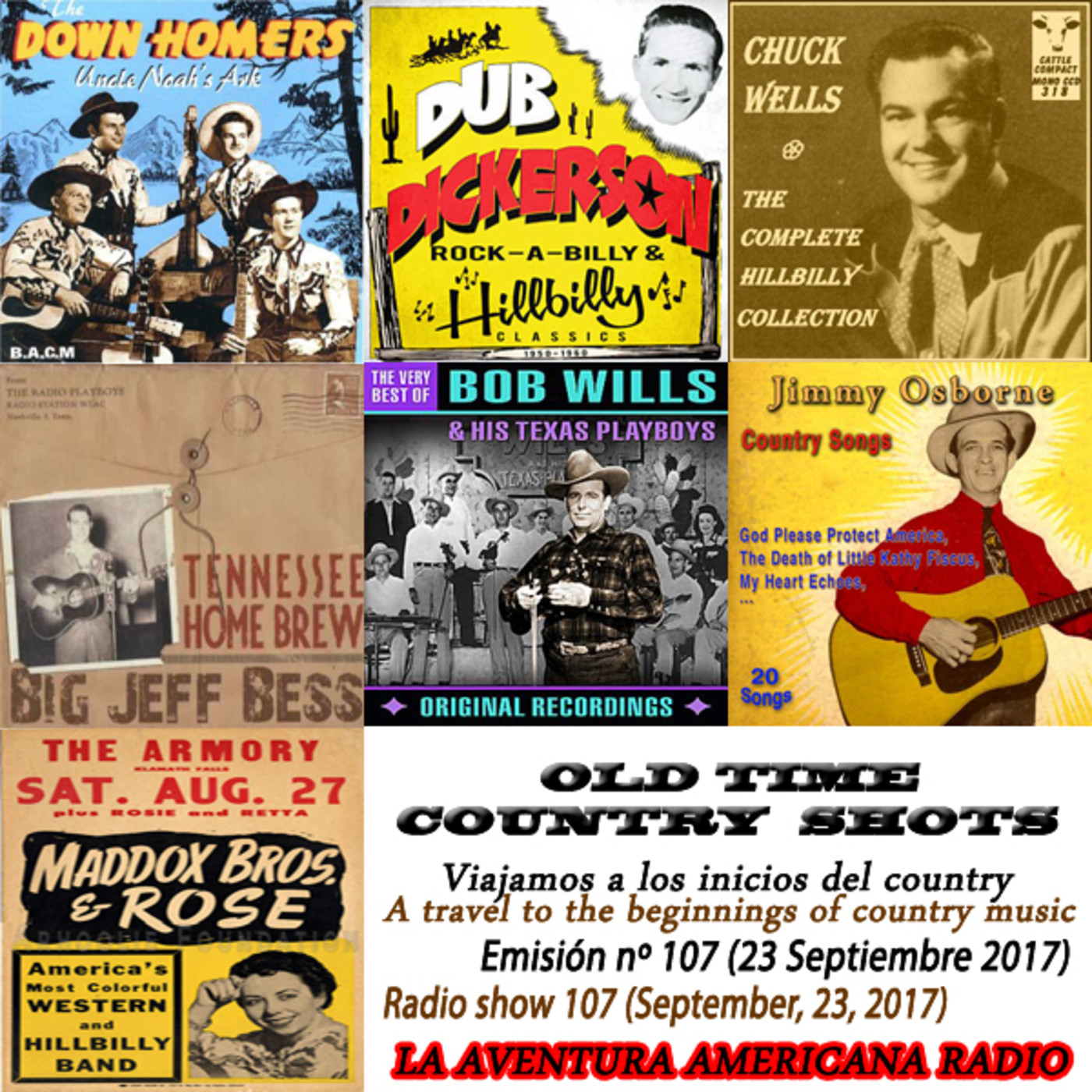 107- Old Time Country Shots (23 Septiembre 2017)