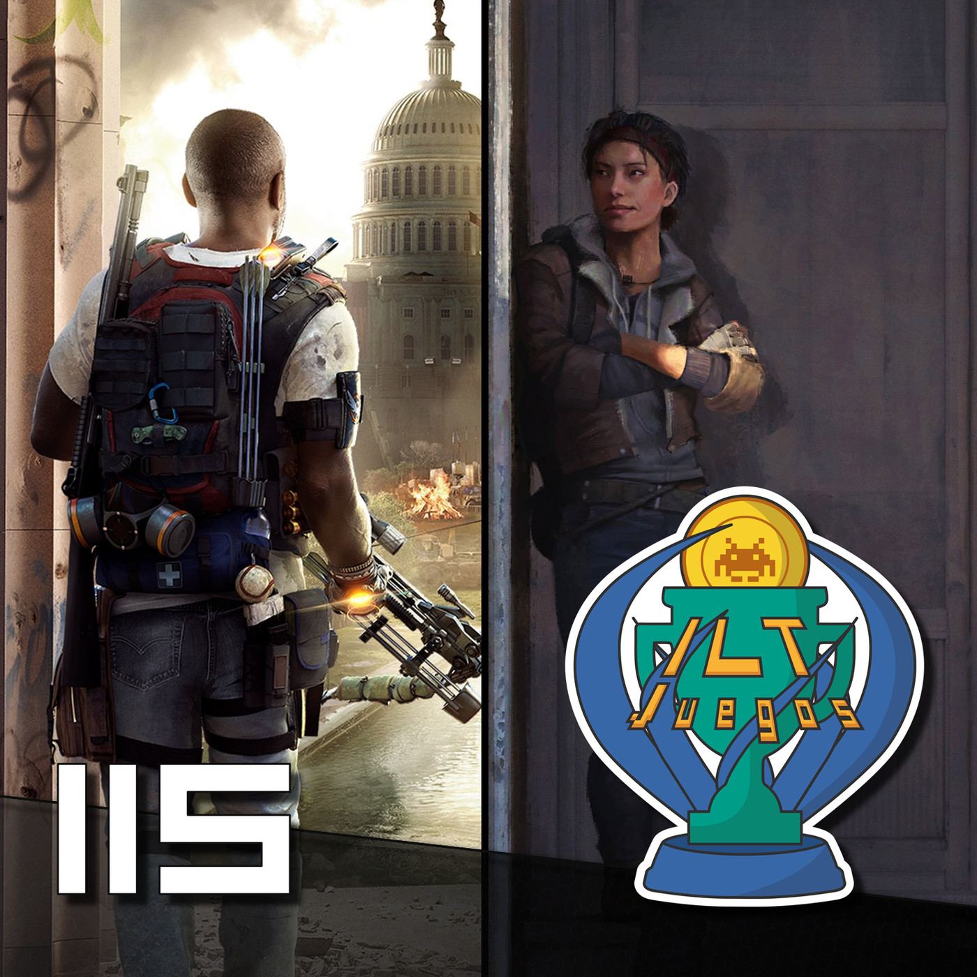 ILT 115: Still Alive. HL:Alyx, The Division 2, Resident Evil 3, DualSense y Stadia episode artwork